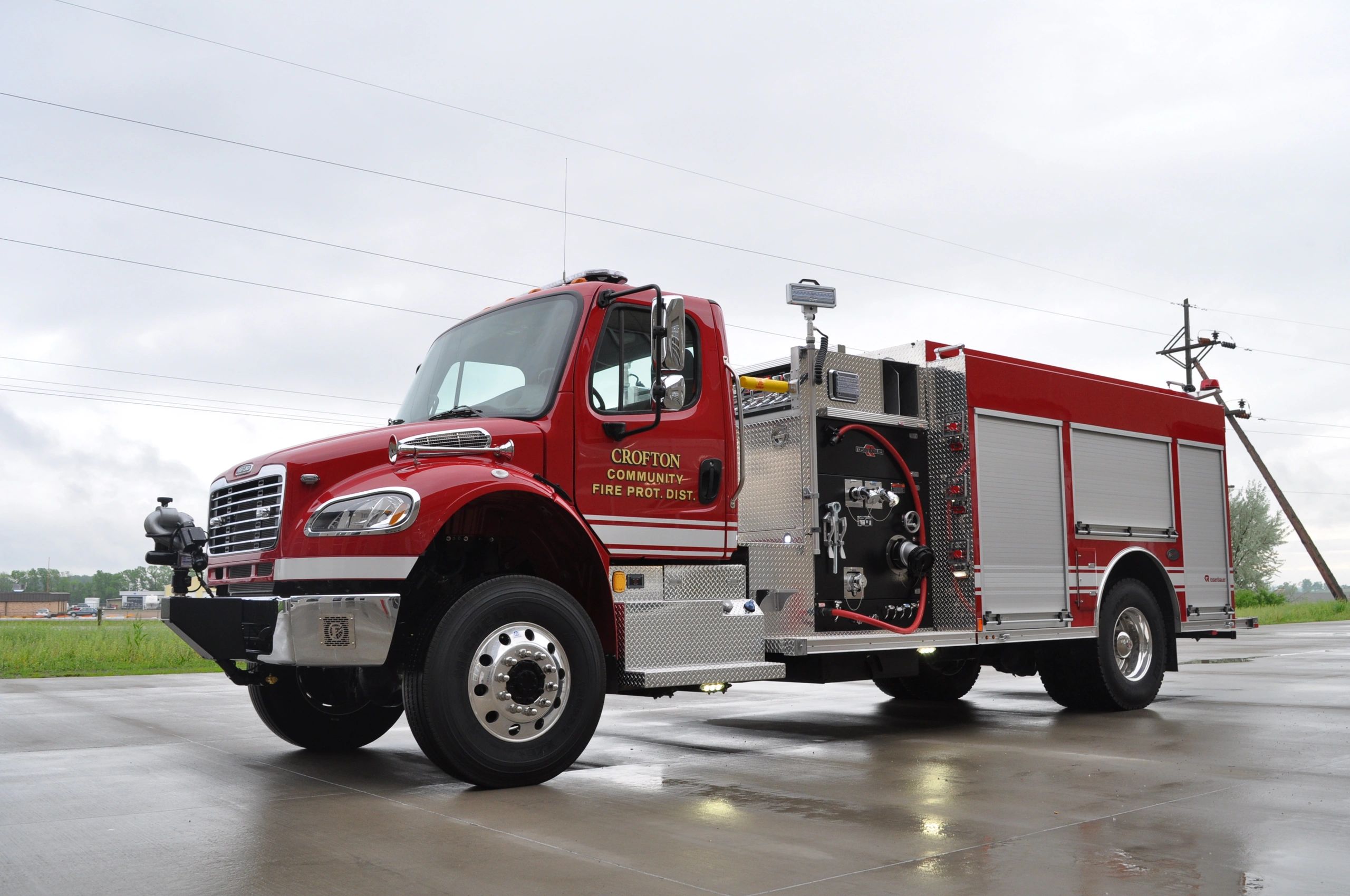 Crofton, NE Fire Dept. Rosenbauer Pumper